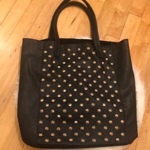 Big black tote bag